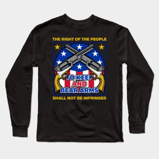 Second Amendment Bear Arms Long Sleeve T-Shirt